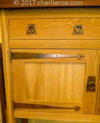 Arts and Crafts Movement fitted kitchen door
