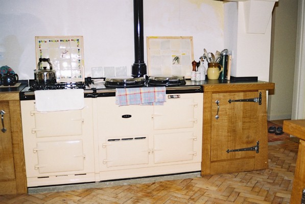 Edwin Lutyens Arts and crafts movement Oak kitchen for little Thakeham House, furniture