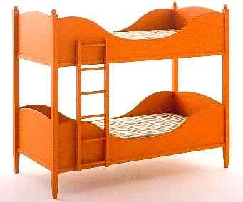 Painted wooden beds & bedsteads furniture