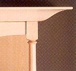 CR Mackintosh fitted kitchen furniture detail of cornice