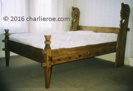 new Carved Viking 'Dragon' from Viking bed, furniture