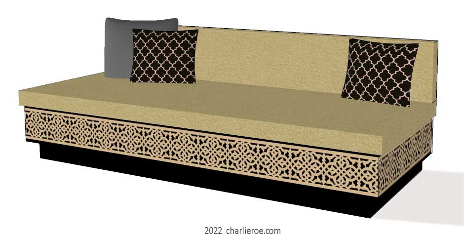 new arab contemporary style Majlis sofa divan