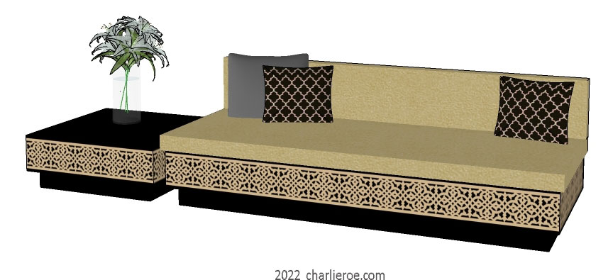 new arab contemporary style Majlis sofa divan