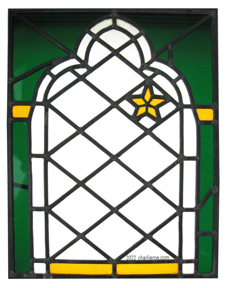 new Arab Moroccan style stained glass window