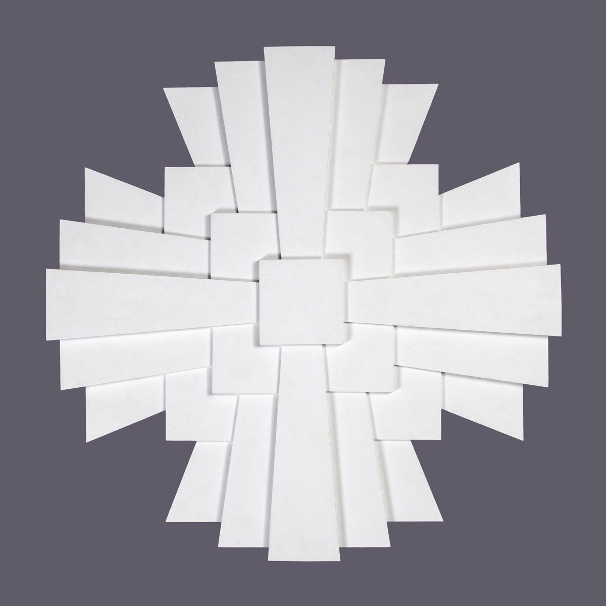 new Art Deco ornate round plaster ceiling rose / medallion moulding