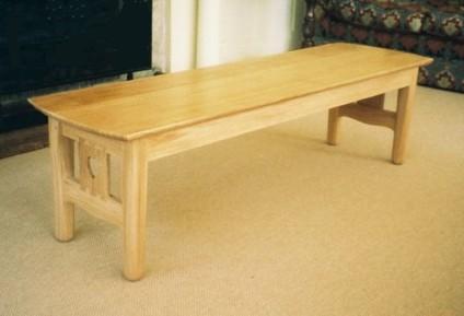 CFA Voysey Arts & Crafts Movement Oak coffee table furniture