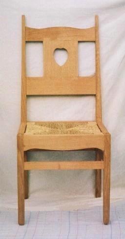 CFA Voysey Oak Arts & Crafts Movement Oak side lamp furniture
