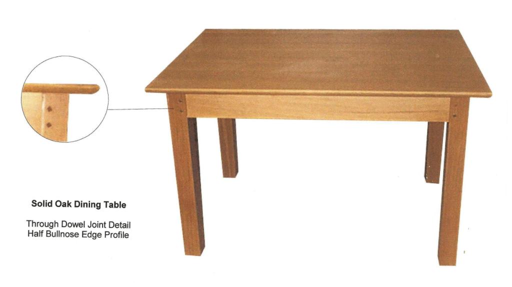 CFA Voysey Arts & Crafts Movement Oak dining table furniture
