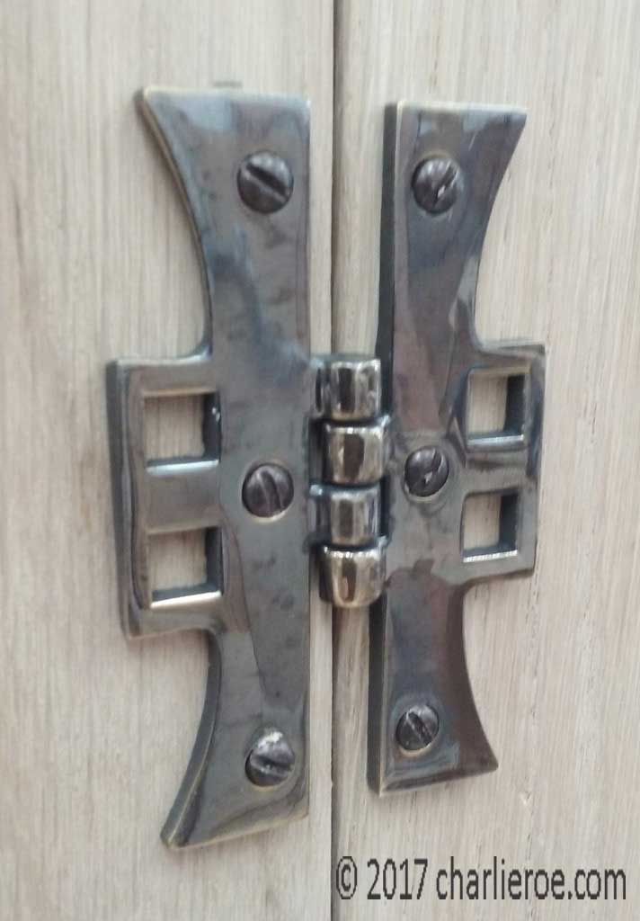new Arts & Crafts Movement Mission style bronze hinge