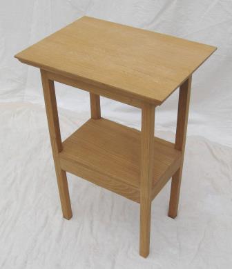 new CFA Voysey Arts & Crafts Movement oak wooden side lamp table furniture