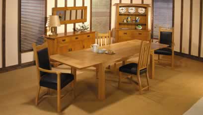 Arts & Crafts Movement The Hollyoak range dining room Table furniture