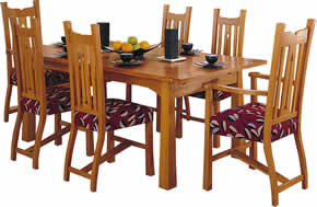 Arts & Crafts Movement The Hollyoak range dining room Table furniture