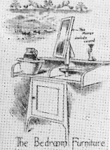 Wm Morris Arts & Crafts movement washstand design 1884