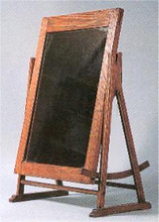 Phillip Webb Wm Morris & Co Gothic Revival Arts & Crafts dressing table mirror frame furniture