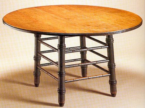 Wm Morris & Philip Webb Gothic wooden dining table furniture