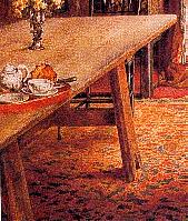 Ford Madox brown & Wm Morris & Co  Arts & Crafts movement style dining table