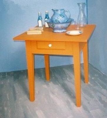 Vincent Van Gogh bathroom washstand vanity table