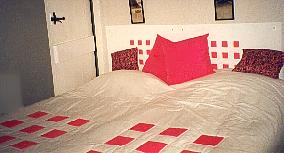 Charles Rennie CR Mackintosh white painted bed & bedroom furniture
