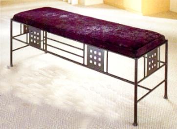 Charles Rennie CR Mackintosh bed, wardrobe & bedroom furniture