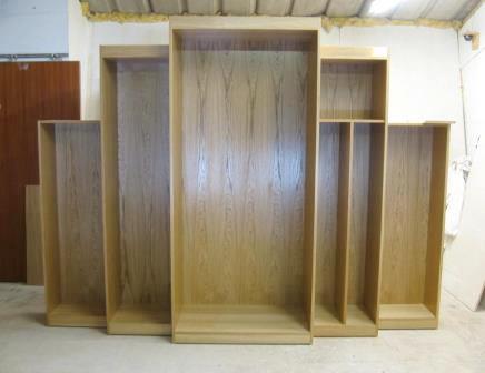 new Egyptian style stepped breakfront 6 door oak bedroom wardrobes furniture