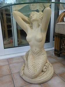 William Burges Mermaid side lamp sofa coffee table Furniture